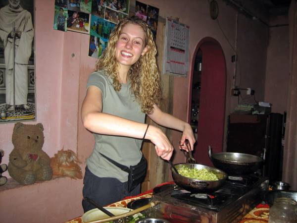 Matlagningslektion i Kochi